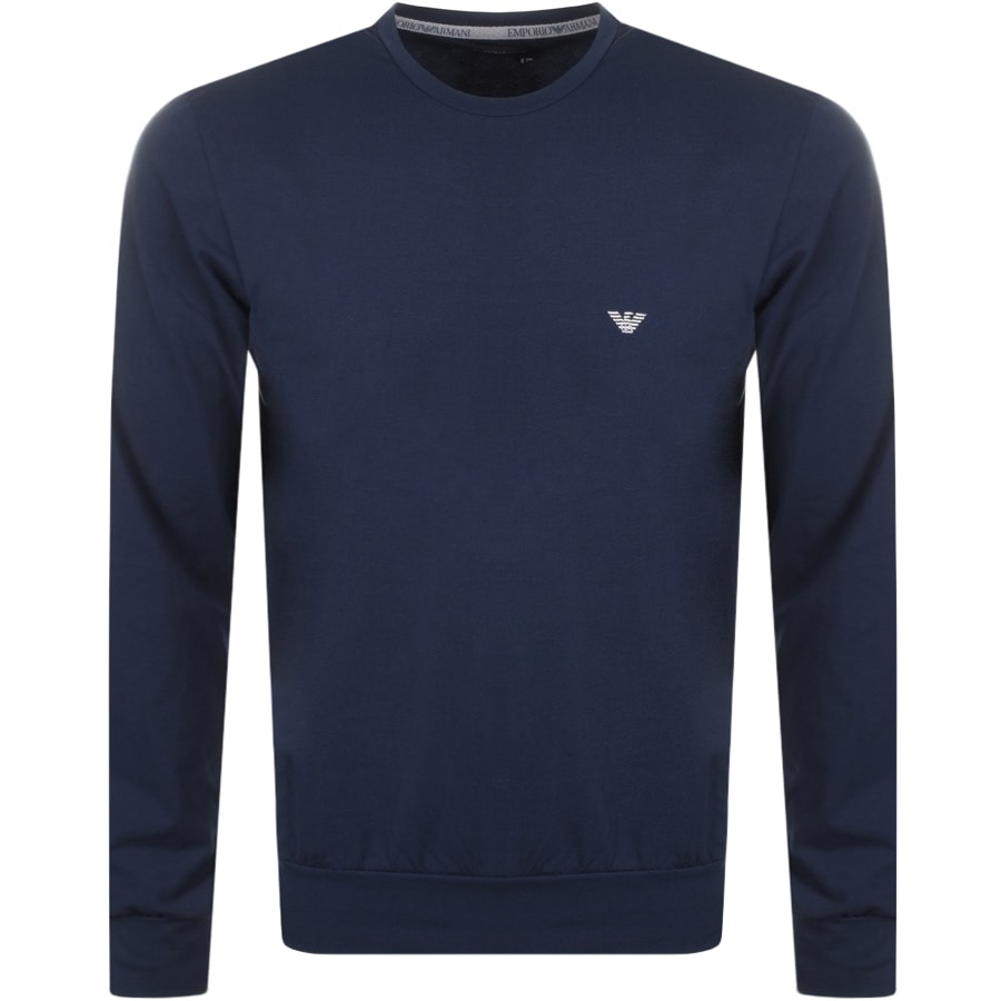 Alternative Image for ProductEmporio Armani Lightweight Lounge Tracksuit Navy2